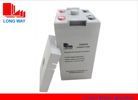 FM500 Rechargeable Stationary Lead Acid Battery for Electric Vehicle