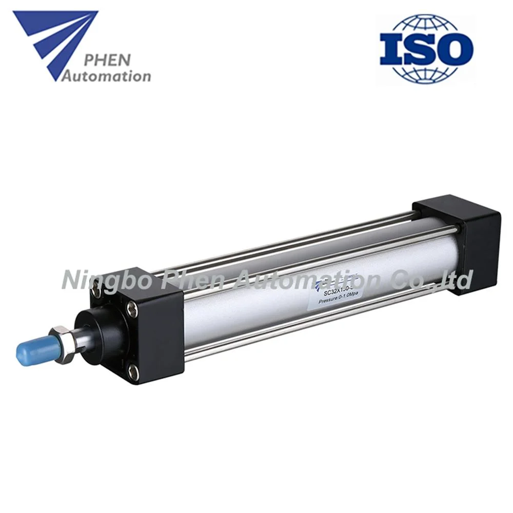 ISO Standard Aluminium Alloy Double Acting Rodless Compact Thin Pneumatic Air Cylinders