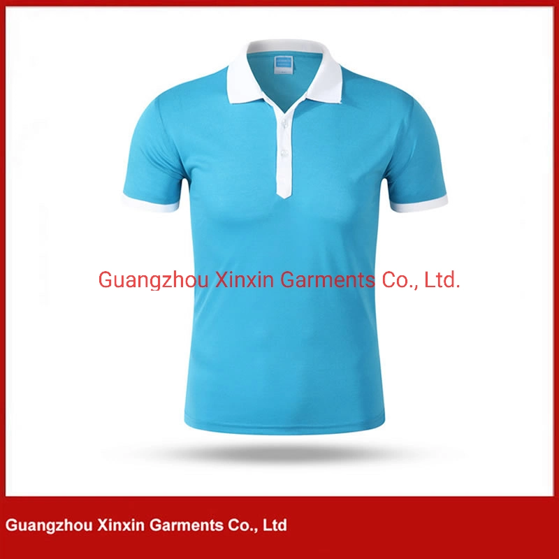 Embroidery Polo Shirts with Custom Label (P275)