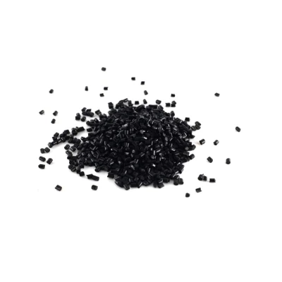 High Gloss Impact Recycled ABS Material Black Color Recycle ABS Pellet Granule