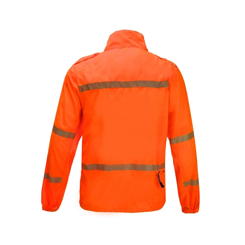 Good Quality Reflective Safety Sports Jacket Reflective Running Outdoor Cycling Night Safety Sports Clothes