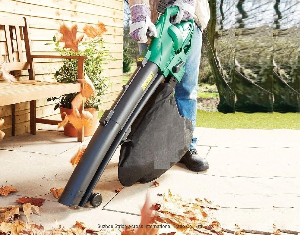 Jardin d'alimentation électrique puissant souffleur/aspirateur/Outil déchiqueteuse