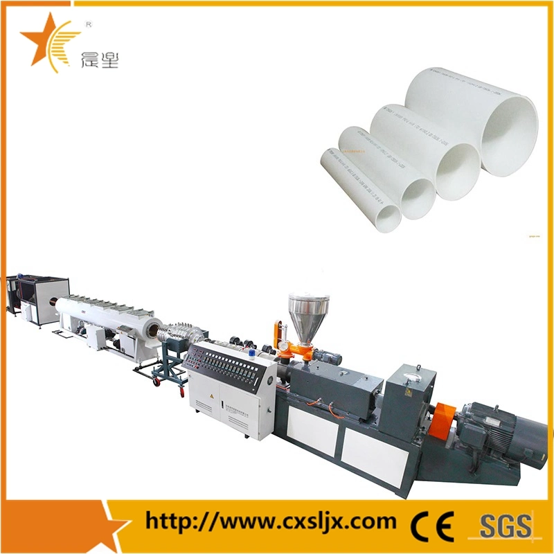 Automatic Water Supply Drainage Plastic PVC Pipe Extrusion Production Line