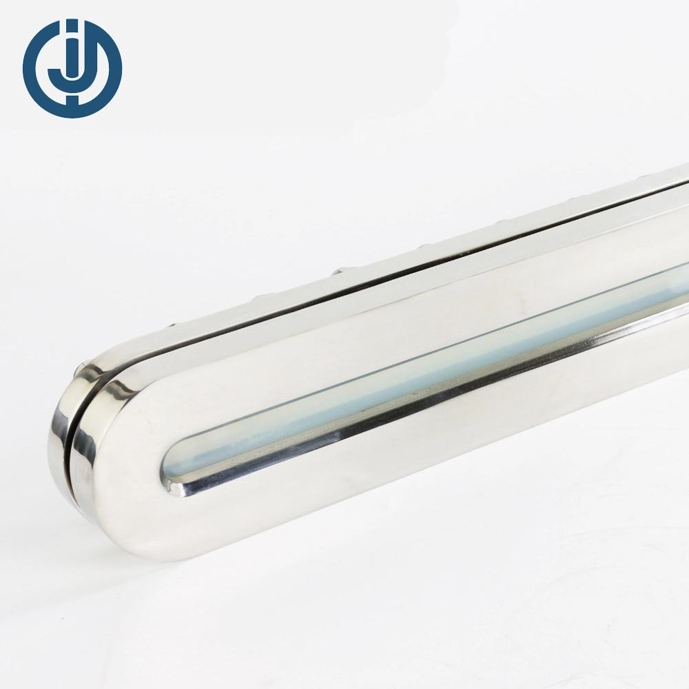 Stainless Steel Industrial Transparent Flat Welding Tank Sight Glass with Light