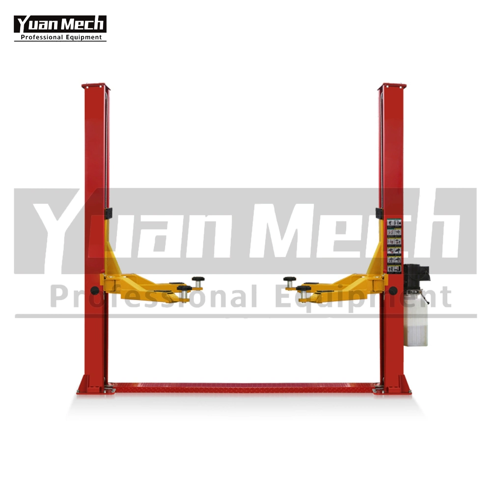 Factory Floor Plate Hydraulic One Side Manual Release Two Post Car Lift Car Lifter