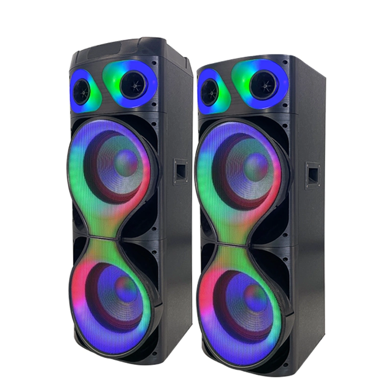 New Design Dual 10 Inch Blue Tooth Karaoke Stage Speaker