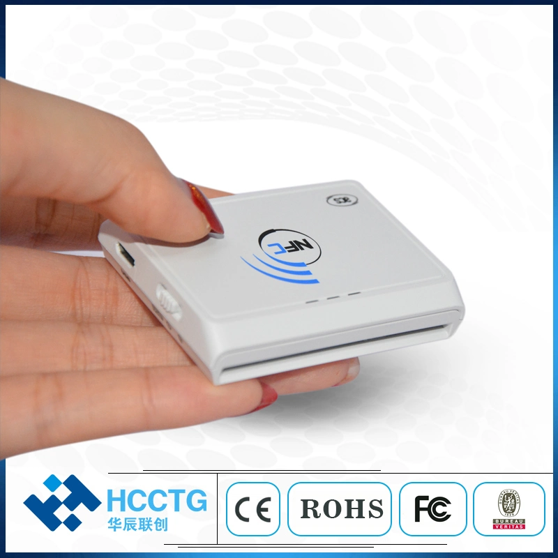 Mini-lecteur de carte sans contact RFID mobile Smart Bluetooth mPOS Android (ACR1311U-N2)