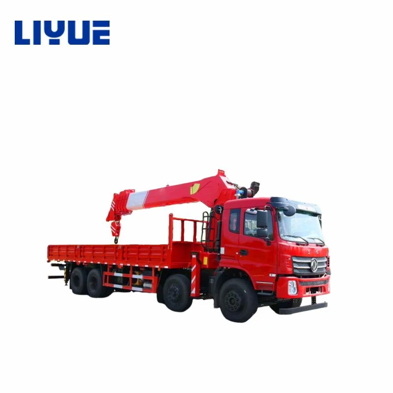 Lifting Capacity 16 Ton Dongfeng Truck Mounted Crane Hydraulic Boom