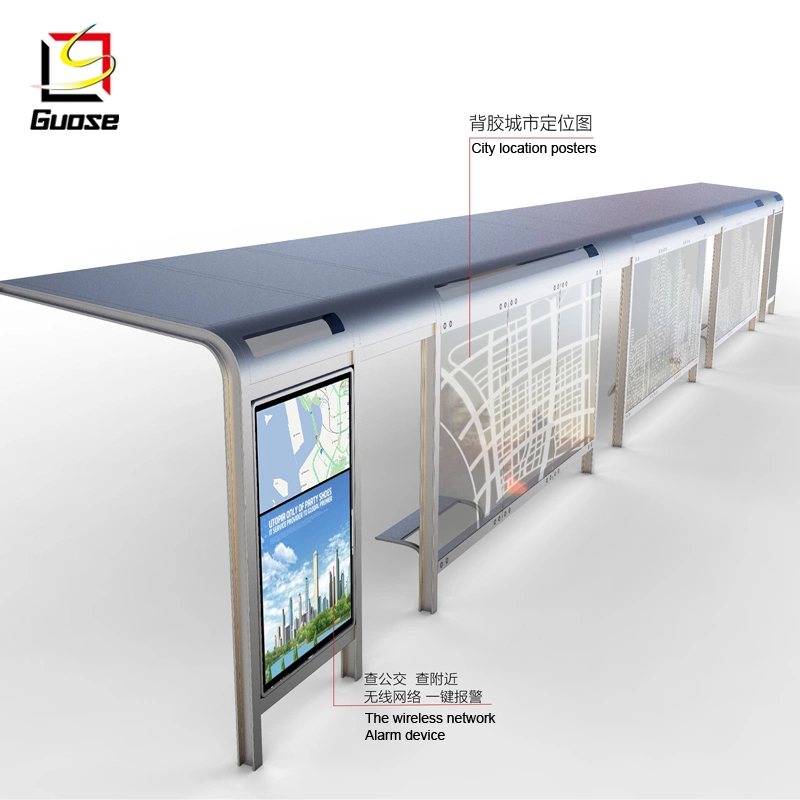 No Inflatable Bus Shelter Stop Design Export