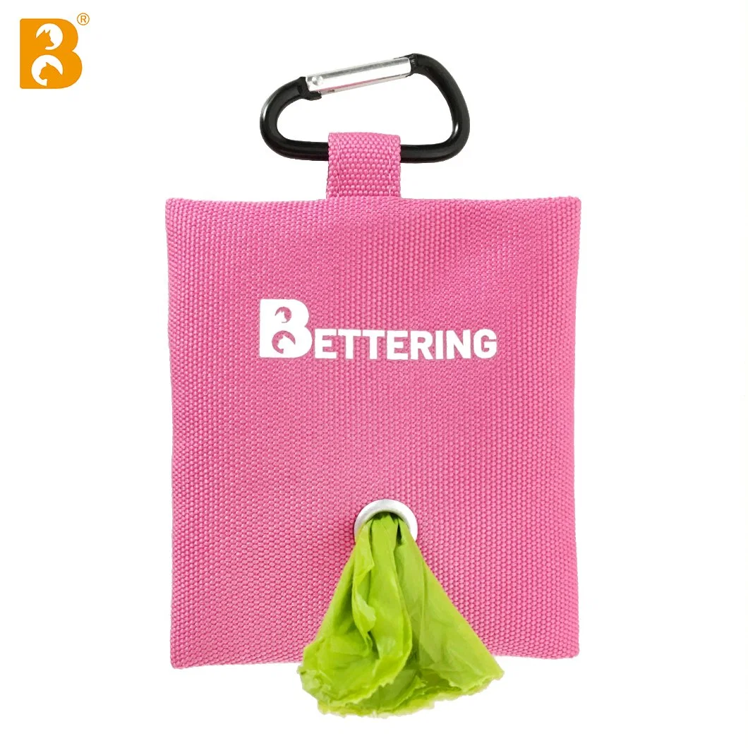 Mint Green Dog Poop Bag Holder Doggie Waste Bag Dispenser for Leash