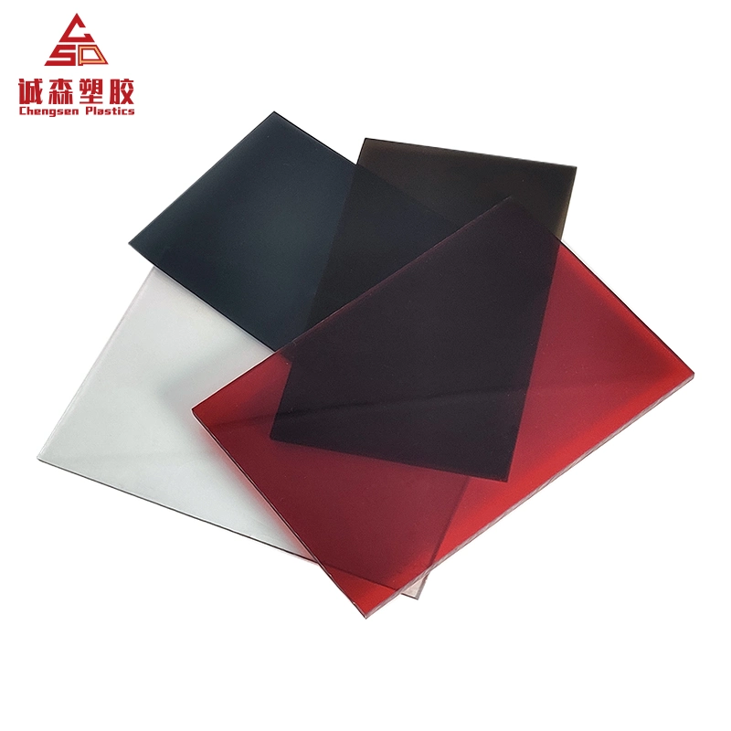 Solid Polycarbonate Corrugated Roofing Sheet Flat PC Board