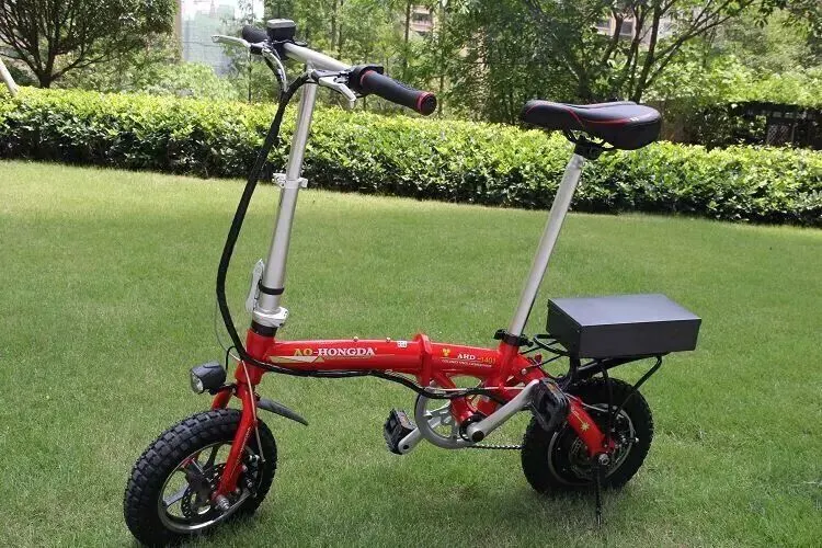 عجلة موتور E-Bike بدون فرشاة بقدرة 250 وات بجهد 24 فولت وقدرة 250 وات مع إطار ضيق