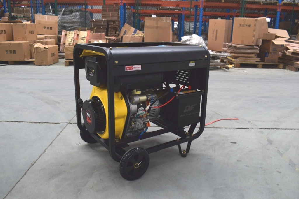 Chinese Factory Offer 6 Kw 6000watt 6500 Diesel Engine Electric Generator Set