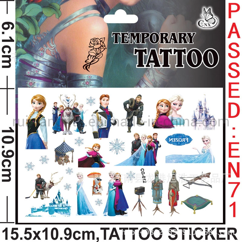 Fashional Waterproof Temporary Tattoo Sticker Body Art (cg067)