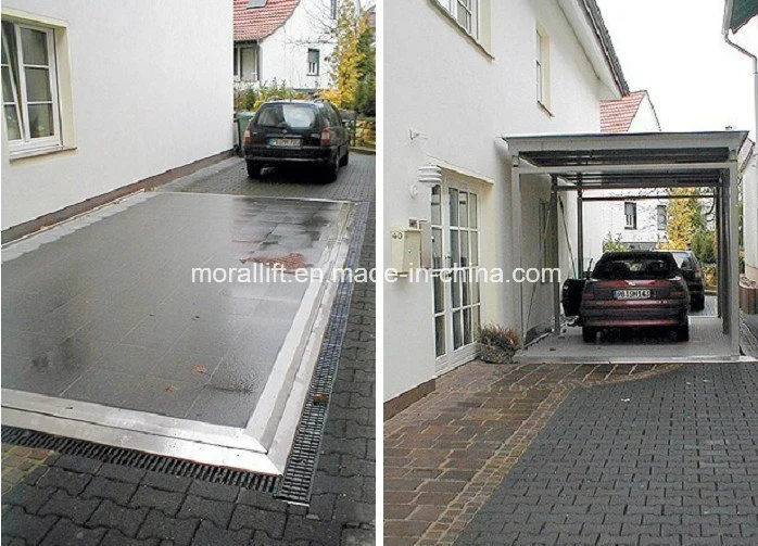 Under ground car garage parking system