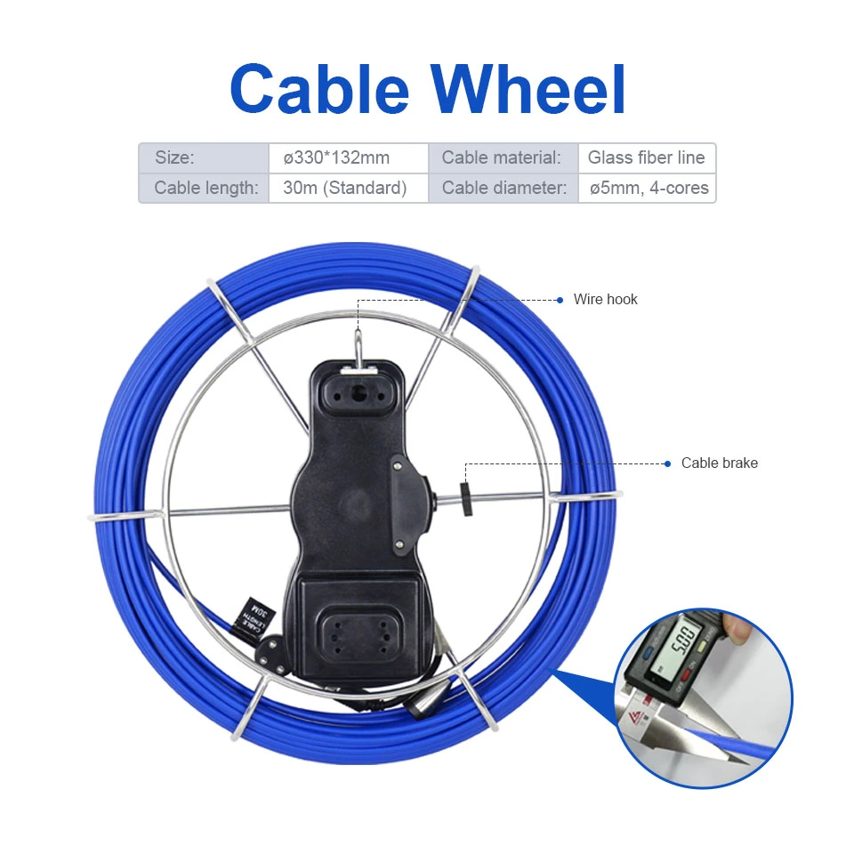 Factory Video Recorder CCTV Inspection Camera for Sewer Drain