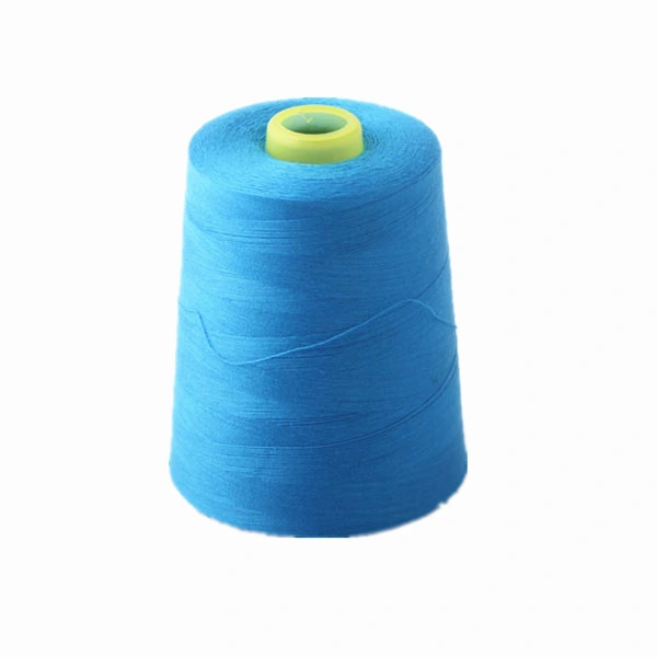 Factory Low Price 100% Spun Polyester Thread Sewing 40/2 5000y for Quality Clothes, Bags, Home Textiles