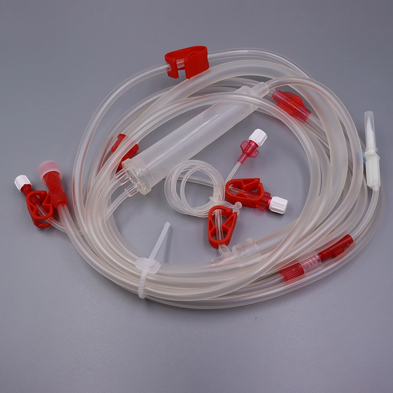 CE/FDA Certified Medical Infusion Set Blood Transfusion Line for Hematodialysis Use