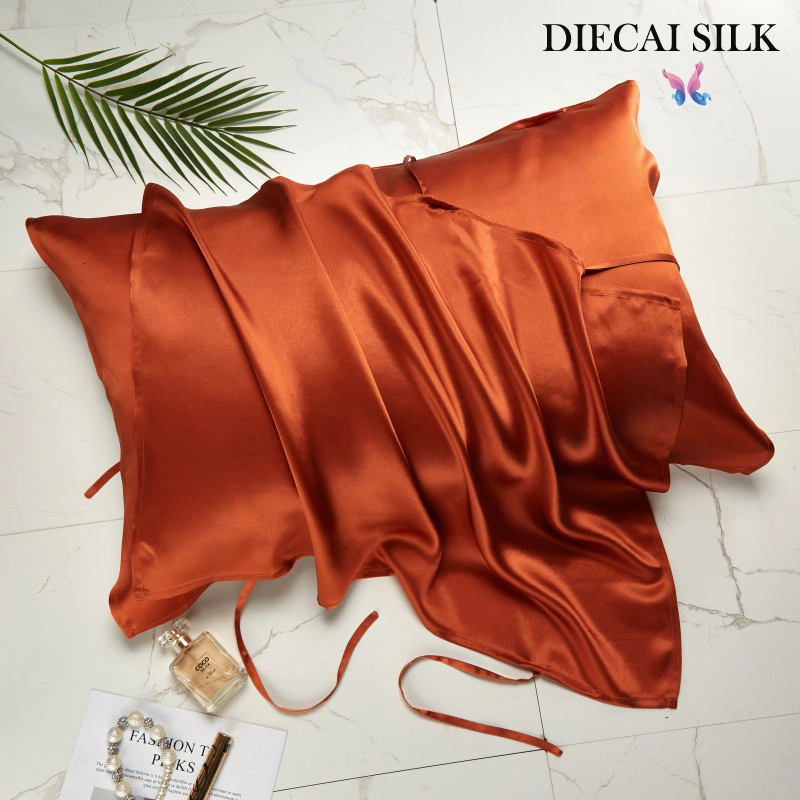 Wholesale 100% Silk Custom Size Silk Pillowcase with Custom Design and Box