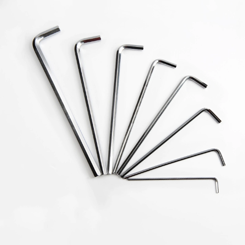 CNC Tool Accessories L Type Allen Key Wrenches L2 / L2.5 / L3 / L4 / L5