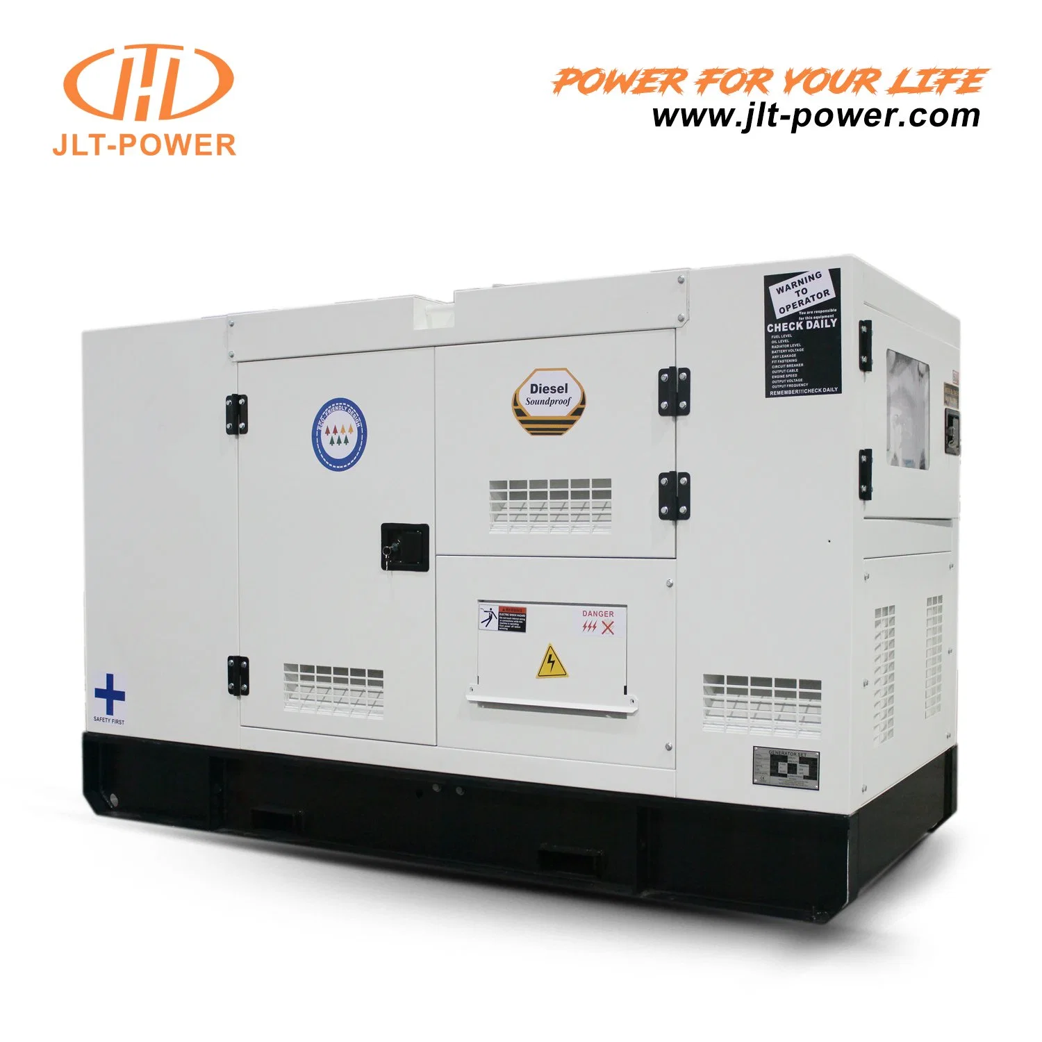 30kw Soundproof Je493zldb-02 Engine Diesel Electric Power Silent Generating Generator Set