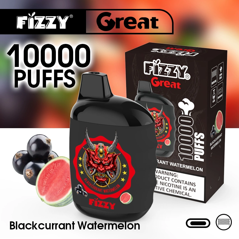 Prix de gros Fizzy usine de fabrication 10000Puff Bar plus Vape jetable Stylo