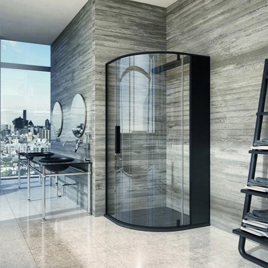 Qian Yan Doorless Walk-in Shower China Fully Enclosed Luxurious Shower Breathable Luxury Ss Material Multi-Functional Steam Room Shower Cabin