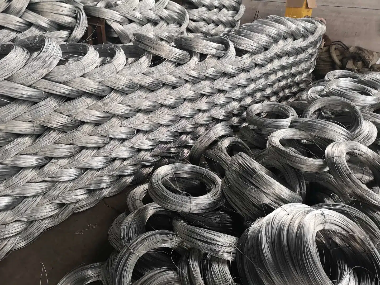 0.7-6mm Q195 Q235 Low Carbon Steel Hot Dipped Galvanized Iron Wire/ Electro Galvanized Binding