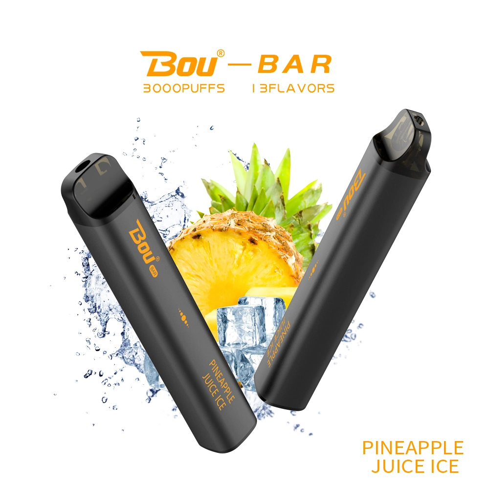 Wholesale/Supplier Disposable/Chargeable Vape Pen 3000 Puffs 5% Nicotine Bou Bar E Cig Vape13 Flavors in Stock