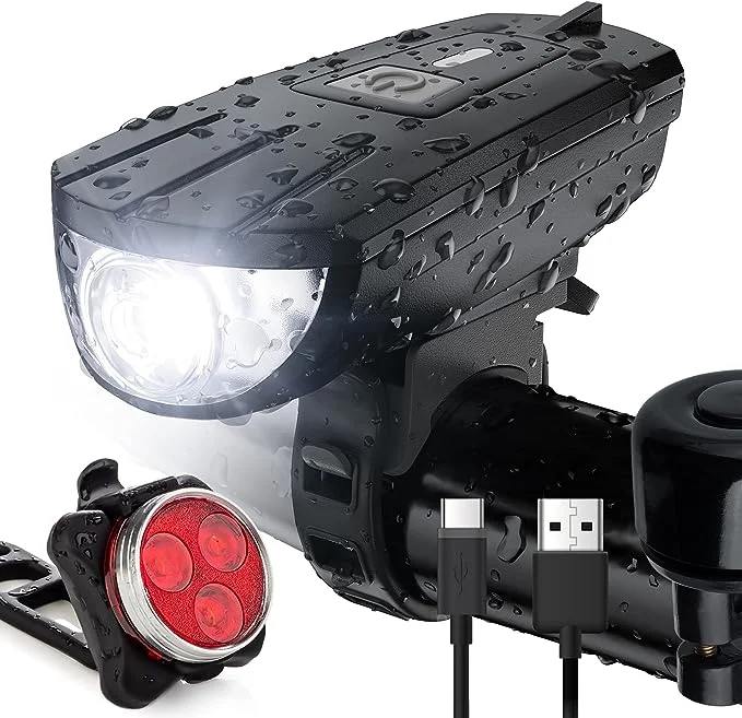 High quality/High cost performance  LED Rechargeable Bike Front Light Cycling