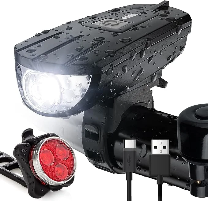 High Quality LED Rechargeable Bike Front Light Cycling