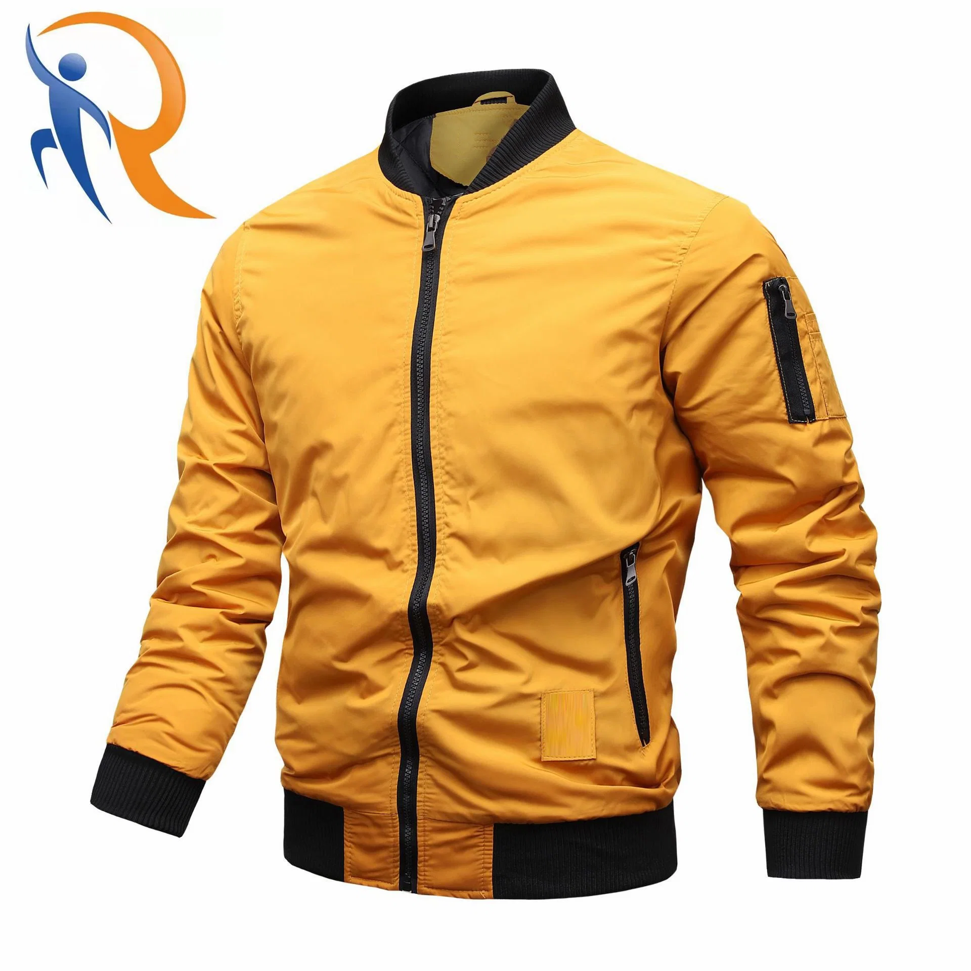 Men's Jackets Coats Men's Casual Baseball Coat Standing Collar Men's Light Flying Jacket