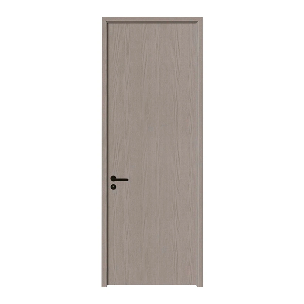 Fábrica PVC Oficina de madera Puerta de baño interior PVC puerta de madera Dormitorio