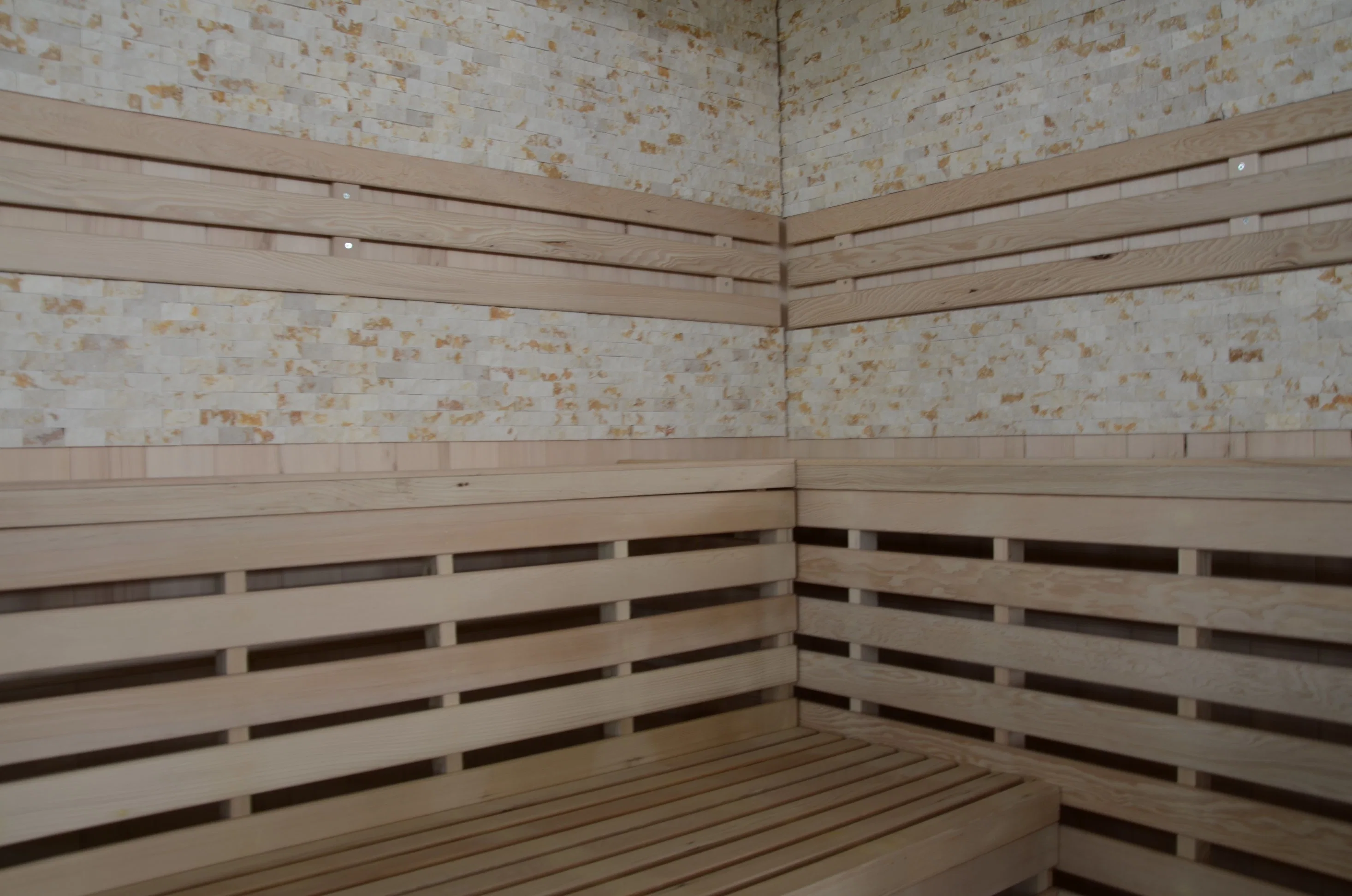 Beliebte finnische Sauna für 5 Personen Hemlock traditionelle Sauna