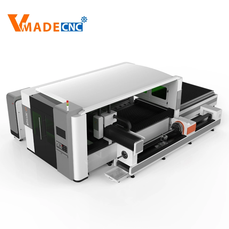 Fiber Optic Equipment/CNC Laser Cutter/Carbon Metal Fiber Laser Cutting Machine with Rotary