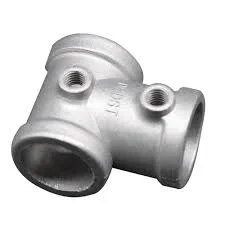 Die Casting Aluminium Alloy Swivel Branch Tees High-Tech Accessories Available with Multiple Certifications