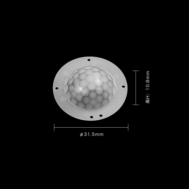 45mm lente de Fresnel PIR para detección de sensor infrarrojo 8603-4D