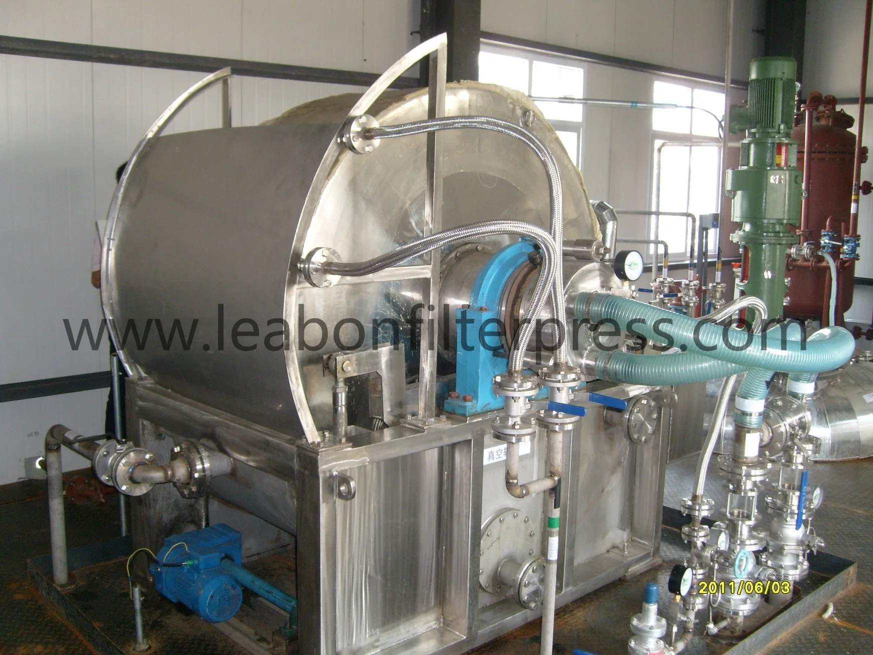 Large Capacity Drum Vacuum Filter for Metal Industry