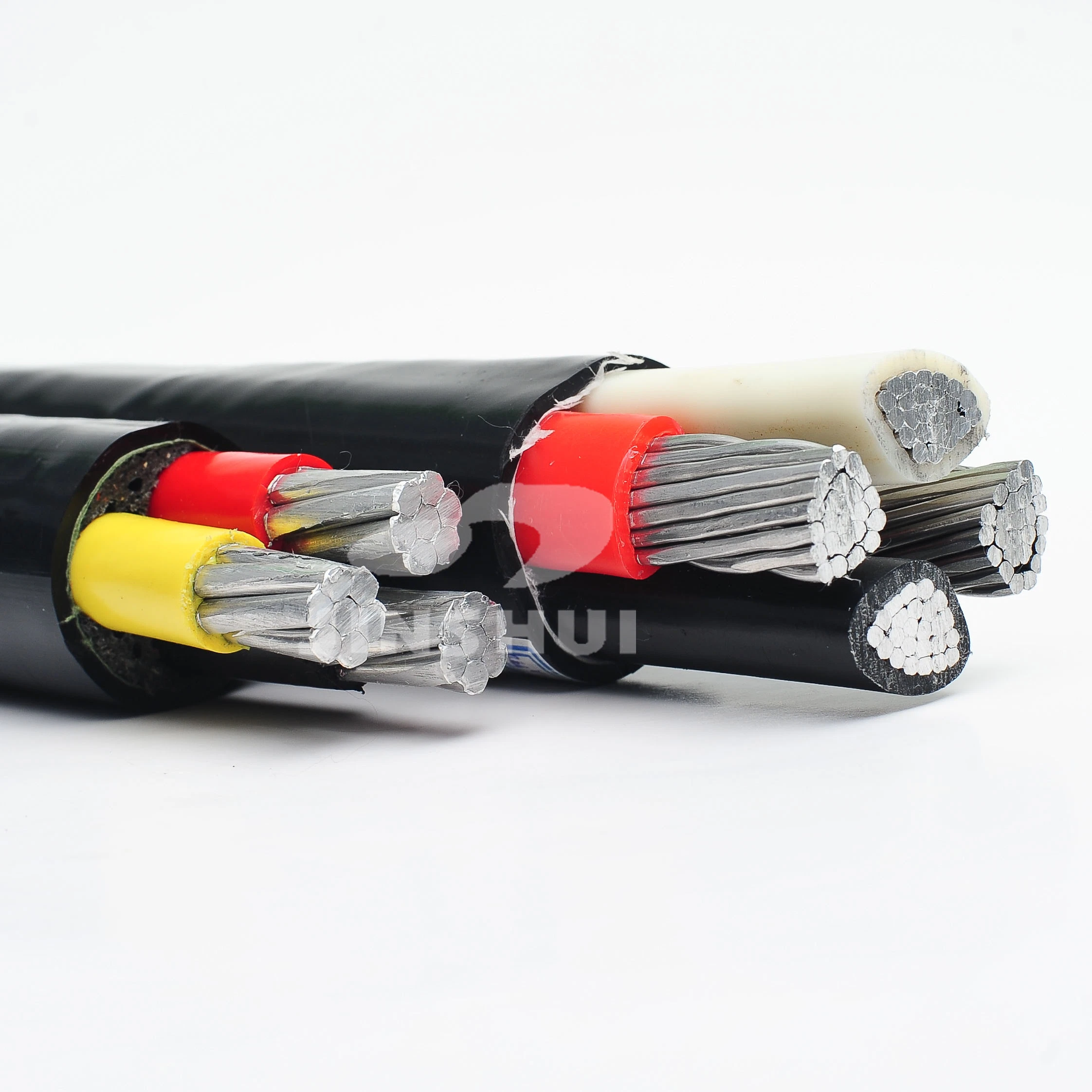 600/1000V 3 Phase 4 Core Low Voltage PVC Insulated Sheathed Power Cable