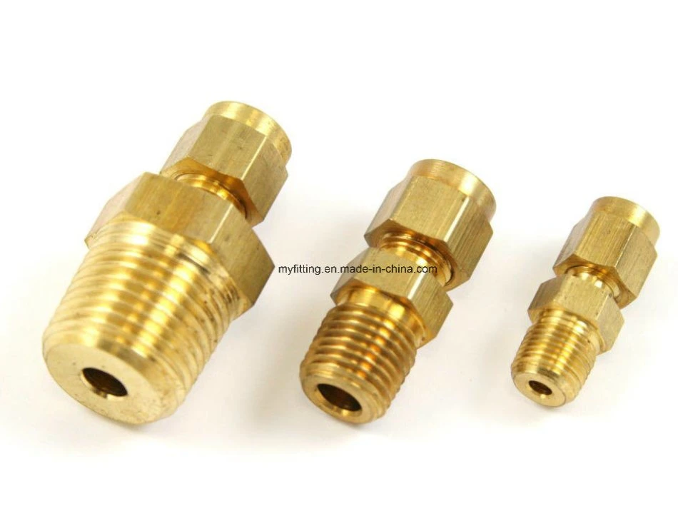 Tee 4 Way Plumbing Compression Brass Fitting Yuhuan Manufacturer for Water