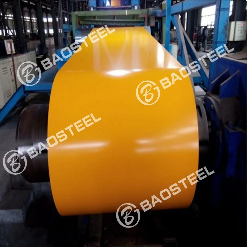 Building Material Ral Color Galvalume Steel Coil 0.2X914 0.35X914 Roofing Materials PPGI PPGL Prepainted Steel Coil