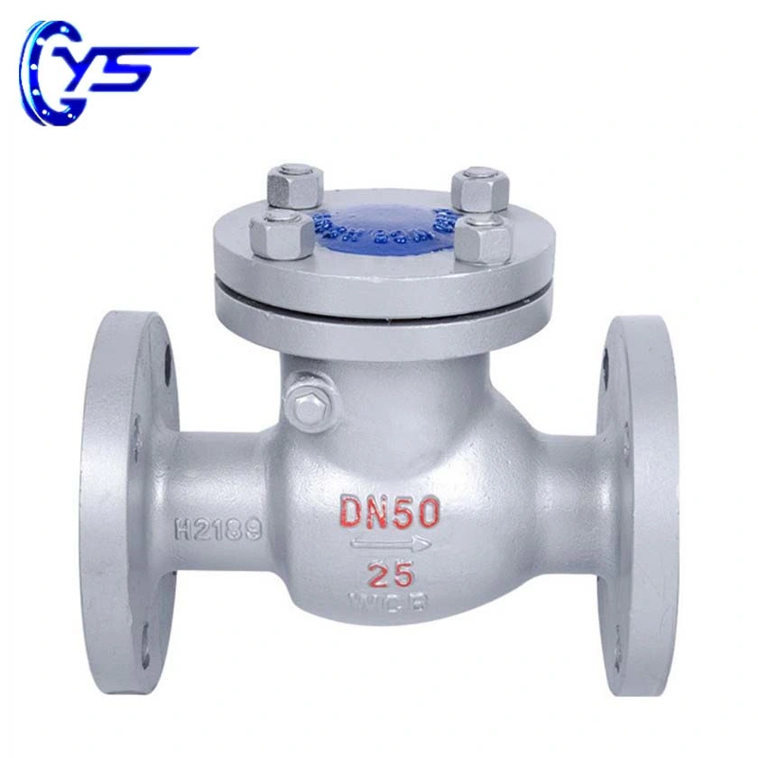 GOST /JIS/GB Carbon Steel Flange End Swing Check Valve