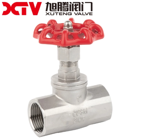 Stainless Steel 200wog Screwed Threaded Socket Weld End Globe Valve