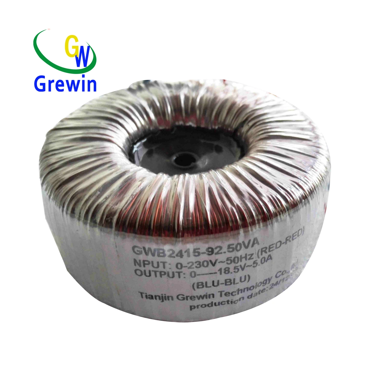 Single Phase Transformer Voltage Power Toroidal Transformer with CB IEC