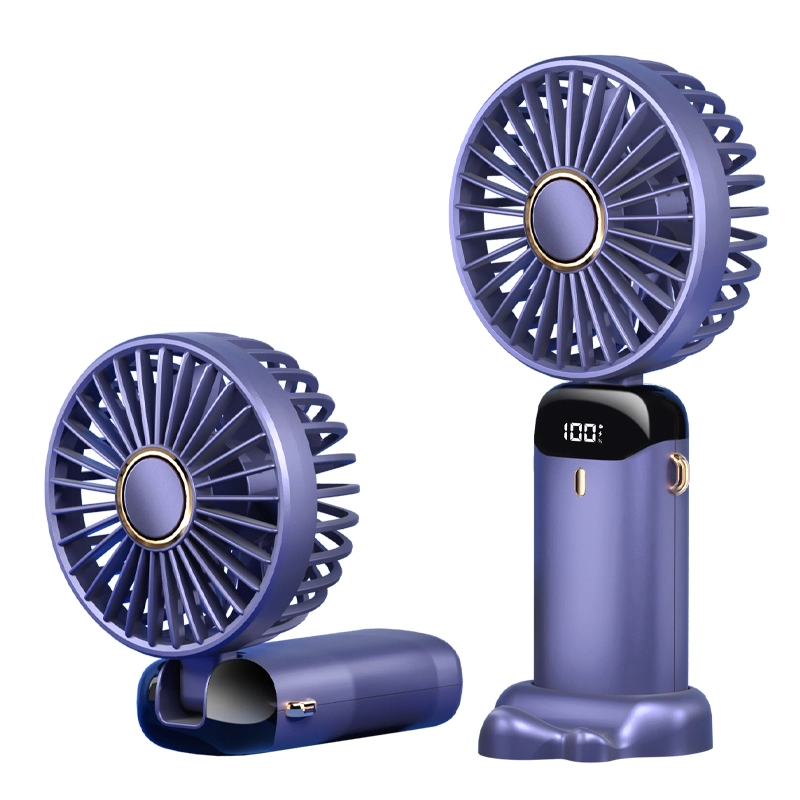 Handheld USB Outdoor Electrical Fan Rechargeable Eyelash Blowing Handheld Desk Fan