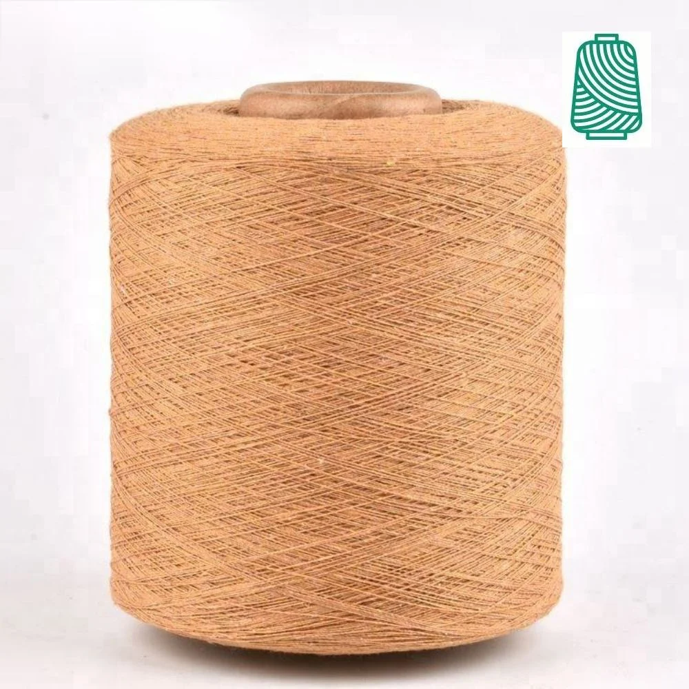 NE 58 penteando Poly/Cotton 1 Ply e 2 Ply Fios de algodão orgânico para Knitting e tecelagem