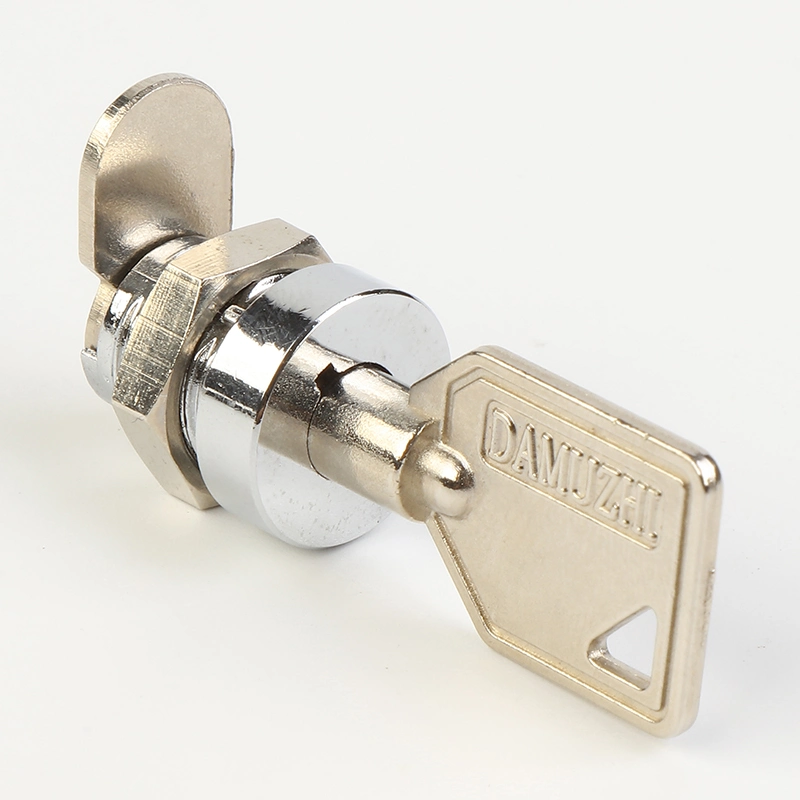 H1071 Zinc Alloy Hardware Fitting Cylinder D19 Machine Lock for Safe Cabinet Door Tubular Lock