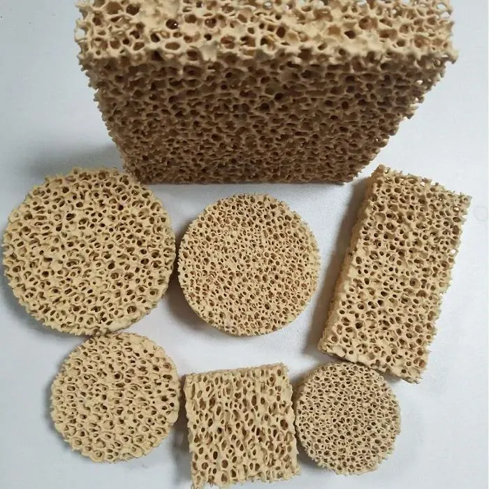 High quality/High cost performance Factory Price Zirconiumceramic Ceramic Foam Filter Oxide Foam Filter for Metal Foundry and Steel Casting Industry