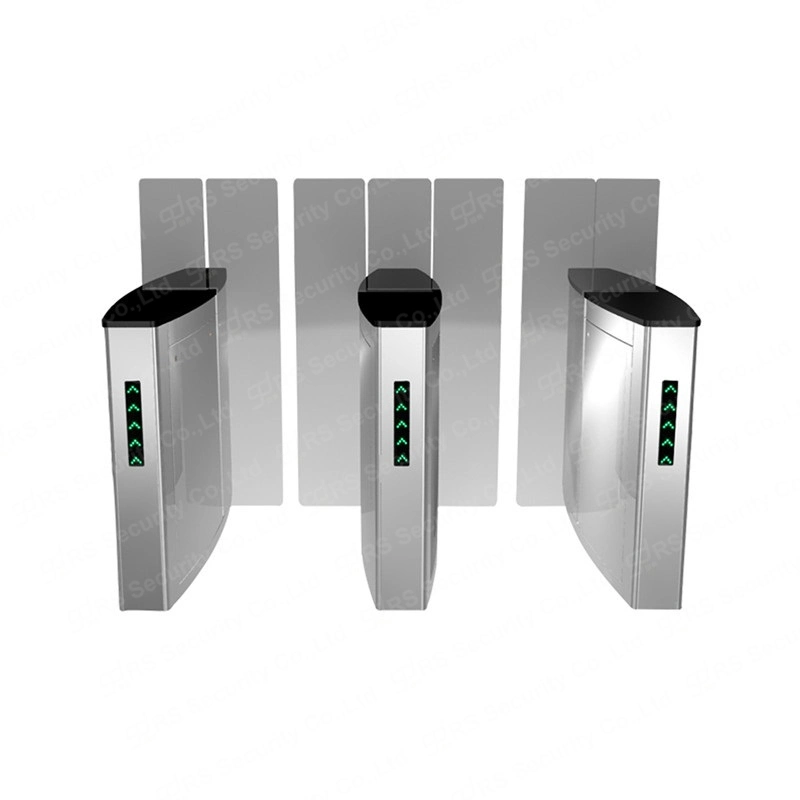 Full Height Speed Gate Turnstile Face Recognition Card Reader Automatic Speedlane Doors Parts