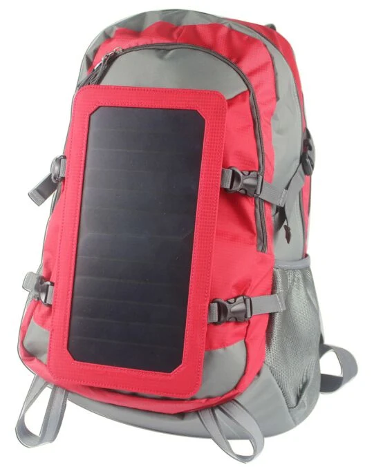 6.6W Solar Mobile Charger Bag Backpack Sunpower Cells with TUV Certification